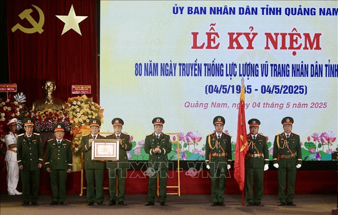 Lực lượng vũ trang tỉnh Quảng Nam tiếp tục phát huy truyền thống đáp ứng nhiệm vụ mới