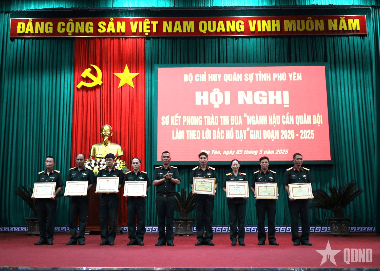 Phú Yên đẩy mạnh phong trào thi đua “Ngành Hậu cần Quân đội làm theo lời Bác Hồ dạy”
