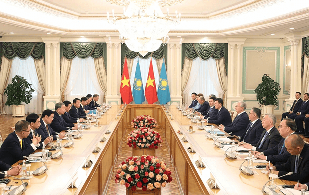 Nâng cấp quan hệ Việt Nam – Kazakhstan lên Đối tác chiến lược