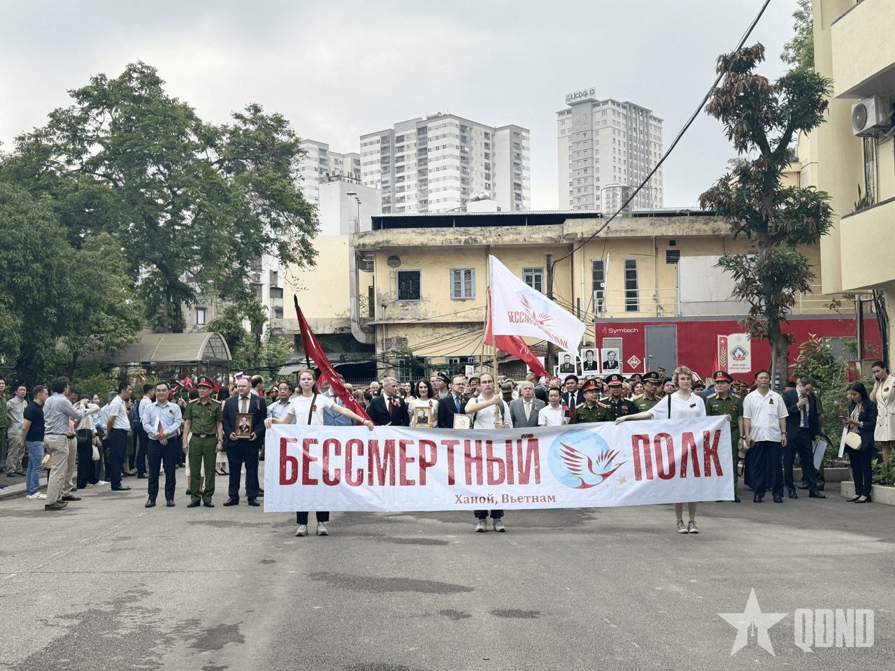 Diễu hành “Binh đoàn bất tử” tri ân các Anh hùng liệt sĩ