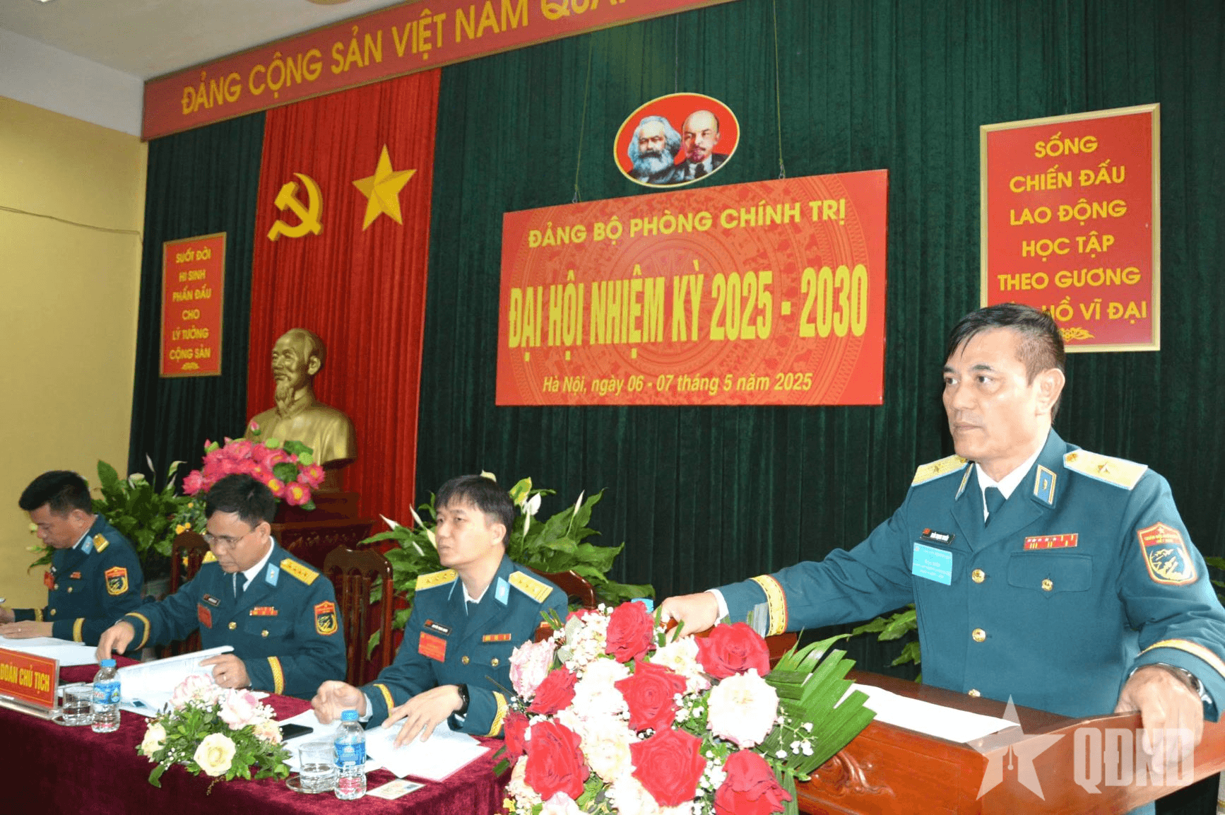 Đảng bộ Phòng Chính trị, Học viện Phòng không-Không quân tổ chức thành công Đại hội Đảng bộ nhiệm kỳ 2025-2030