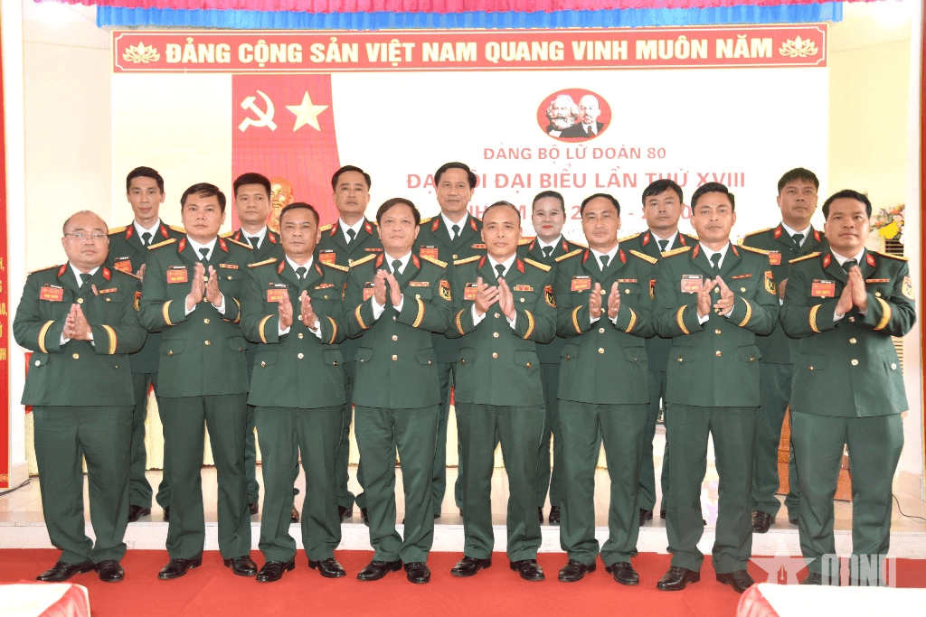 Đại hội đại biểu Đảng bộ Lữ đoàn Thông tin 80 nhiệm kỳ 2025-2030