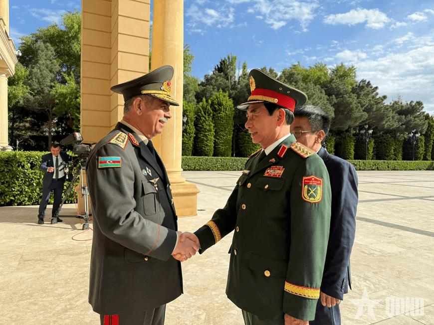 Thúc đẩy hợp tác quốc phòng song phương Việt Nam - Azerbaijan ngày càng hiệu quả
