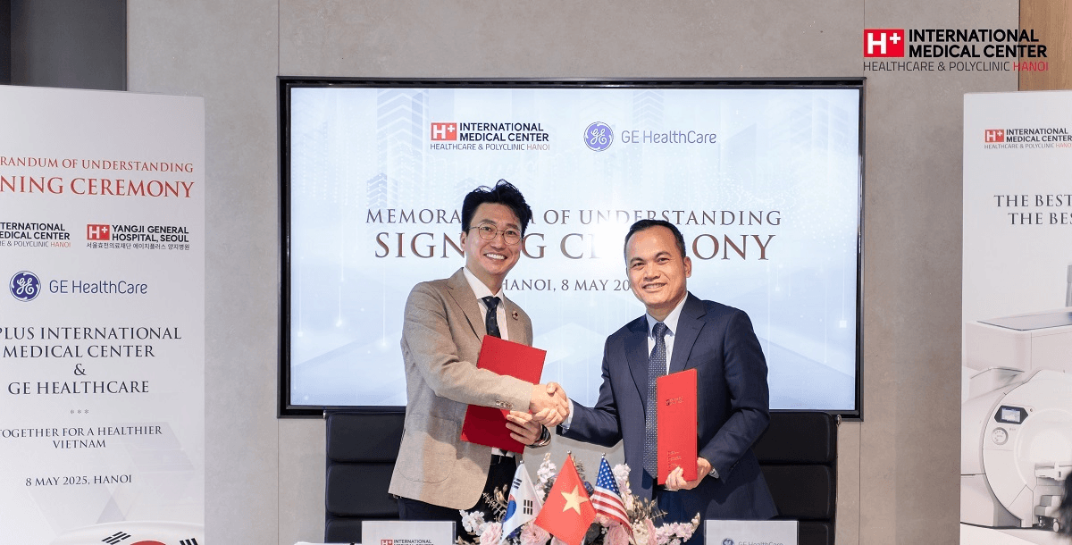 GE HealthCare và H PLUS International Medical Center hợp tác chiến lược về nâng cao năng lực y tế