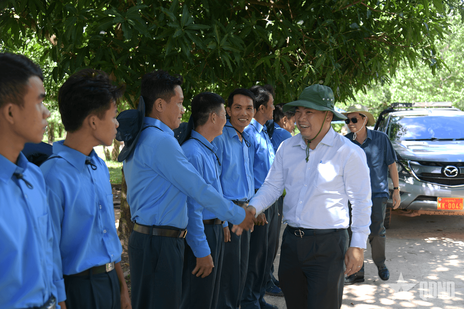 Kiên Giang: Thăm, động viên Đội K92 làm nhiệm vụ tại Vương quốc Campuchia