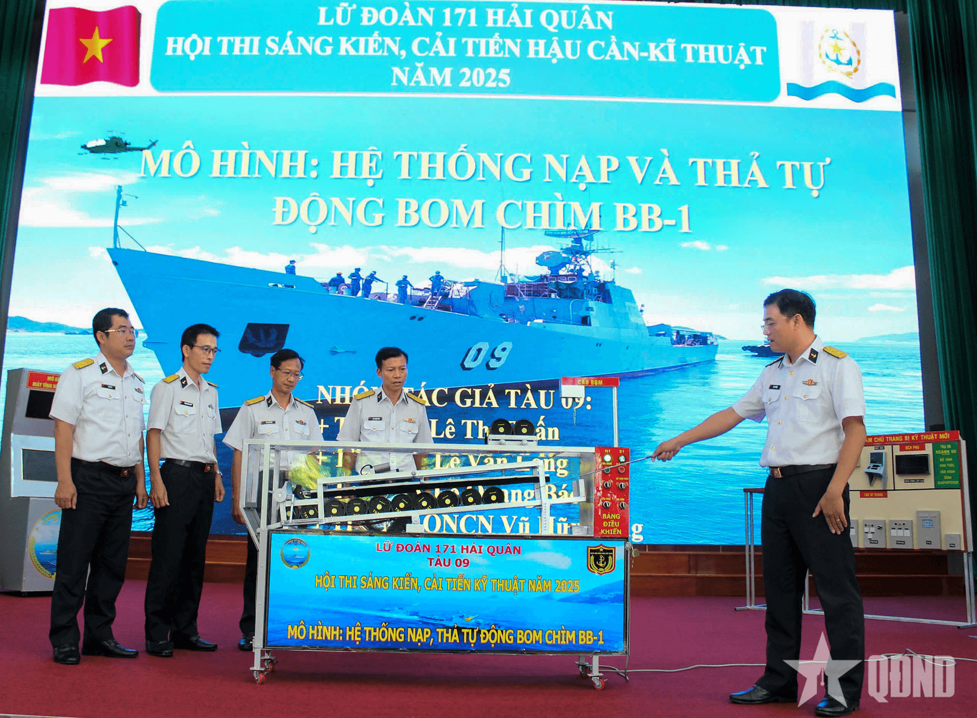 Hội thi “Sáng kiến, cải tiến ngành Hậu cần - Kỹ thuật” Lữ đoàn 171 năm 2025