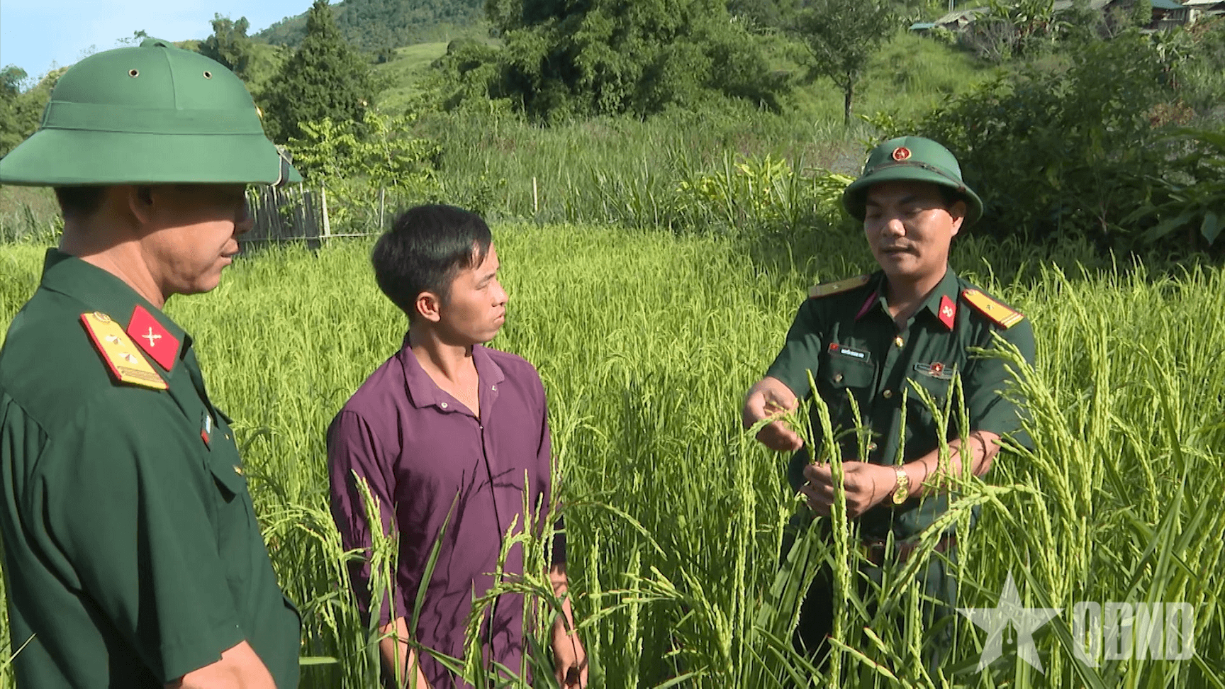 Gieo chữ, xóa “rào cản” ngôn ngữ ở Đoàn Kinh tế - Quốc phòng 4