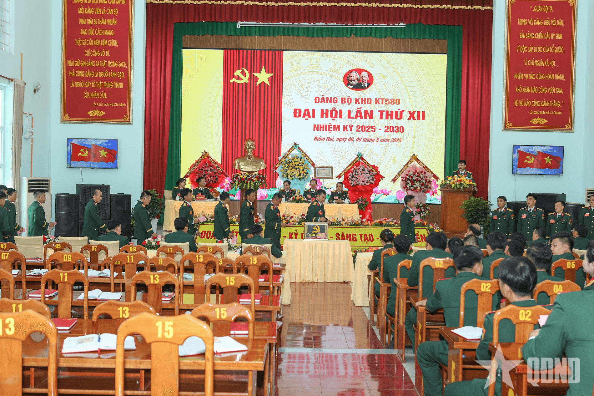 Đảng bộ Kho KT580 tập trung đổi mới, nâng cao năng lực quản lý vũ khí, trang bị kỹ thuật trong nhiệm kỳ mới