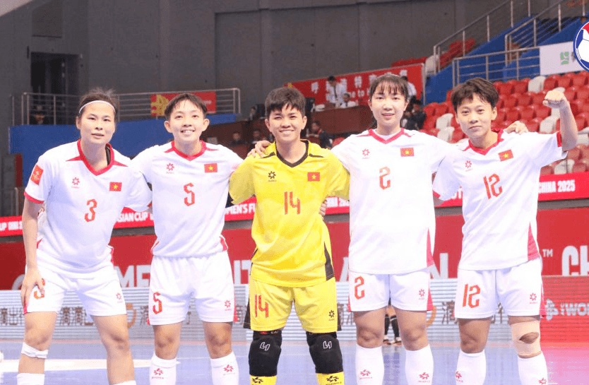 Tuyển futsal nữ Việt Nam sớm giành quyền vào tứ kết giải châu Á
