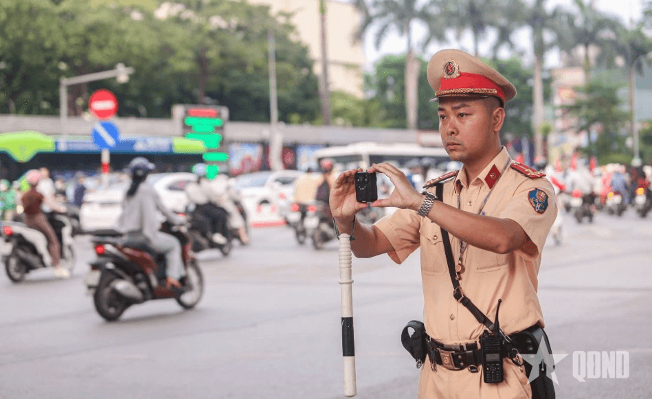 Sử dụng camera chuyên dụng ghi hình, phạt nguội giao thông