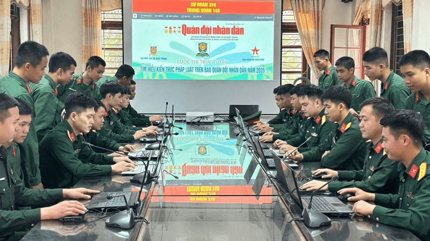 Kết quả kỳ 2 Cuộc thi trực tuyến “Tìm hiểu kiến thức pháp luật trên Báo Quân đội nhân dân” năm 2025