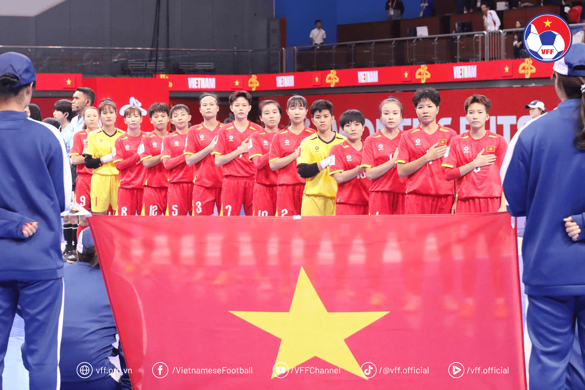 Đội tuyển futsal nữ Việt Nam gặp Nhật Bản ở tứ kết giải châu Á