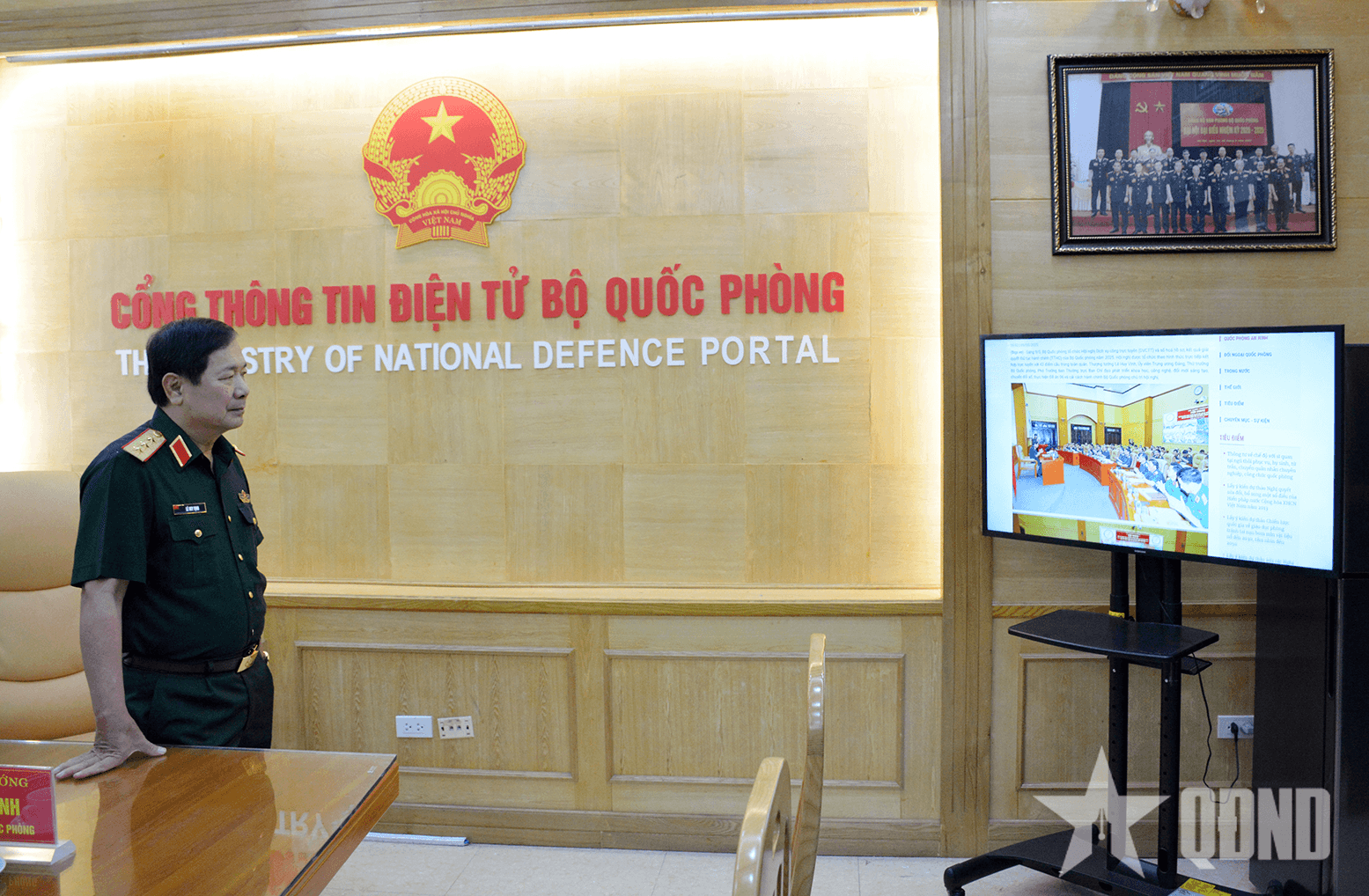 “Kênh giao tiếp” giữa tổ chức, cá nhân với Bộ Quốc phòng trên môi trường mạng