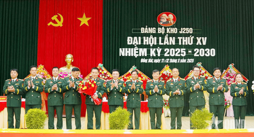 Đảng bộ Kho J250 lãnh đạo toàn diện, hoàn thành thắng lợi mọi nhiệm vụ