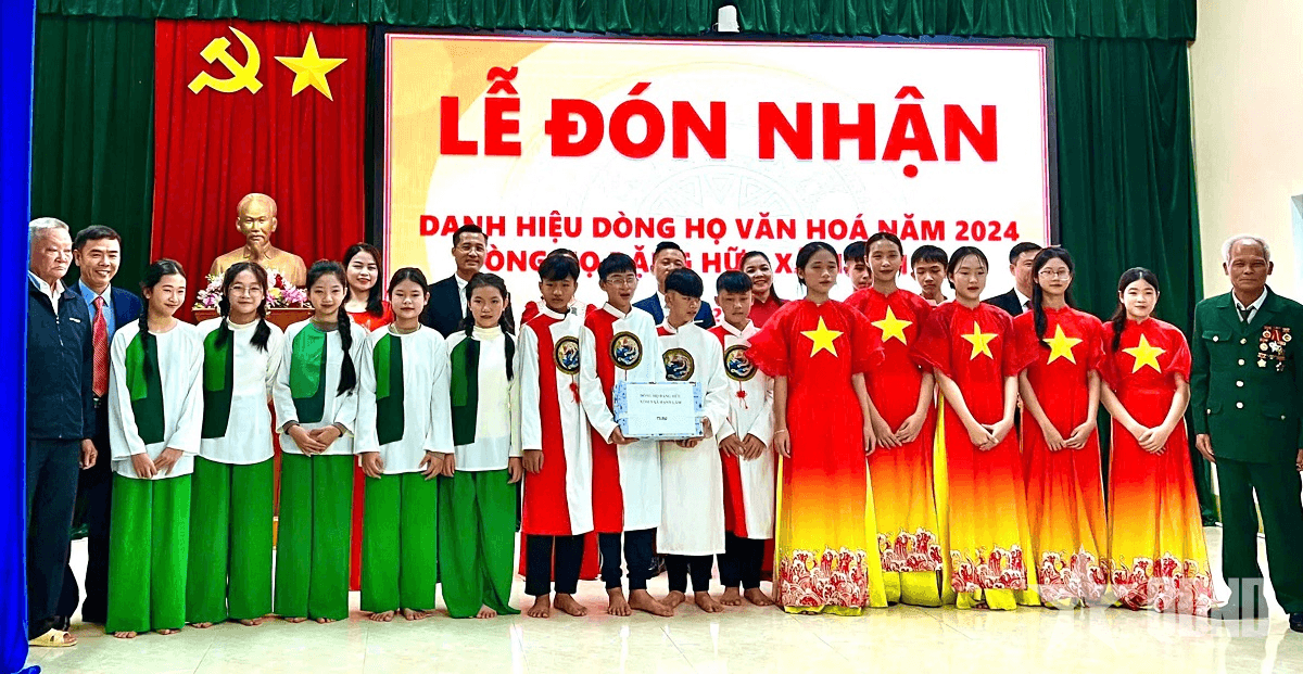 Giáo dục truyền thống ở một dòng họ văn hóa