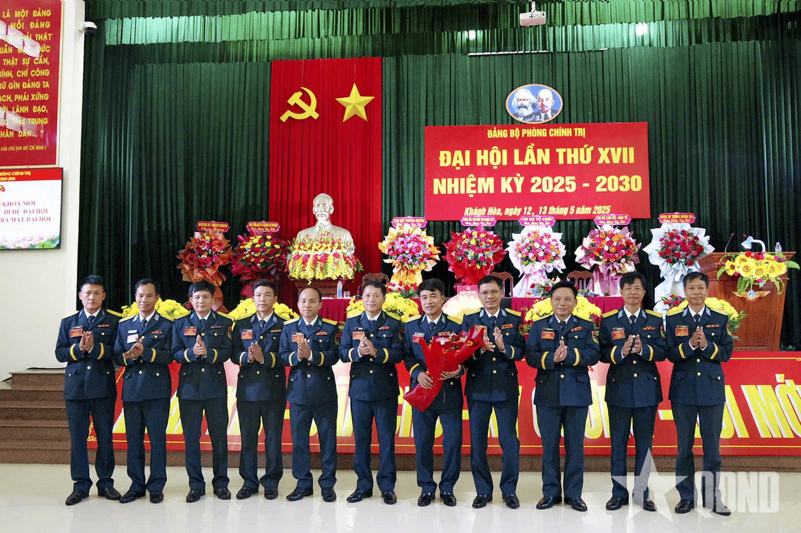 Đảng bộ Phòng Chính trị Sư đoàn 377 đại hội nhiệm kỳ 2025-2030