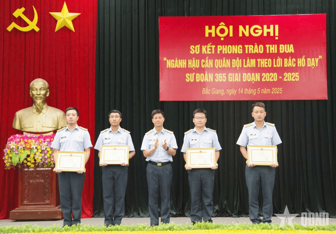 Sư đoàn 365 sơ kết Phong trào thi đua “Ngành Hậu cần Quân đội làm theo lời Bác Hồ dạy”