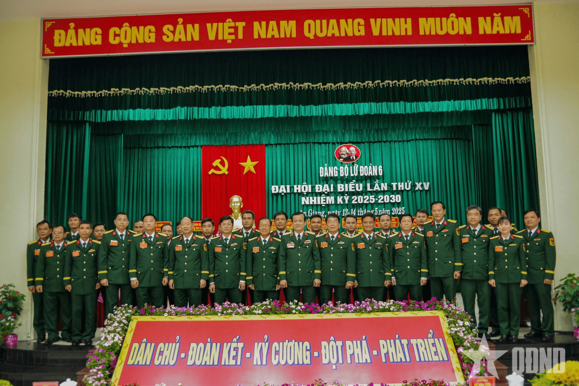 Đại hội đại biểu Đảng bộ Lữ đoàn 6 lần thứ XV thành công tốt đẹp