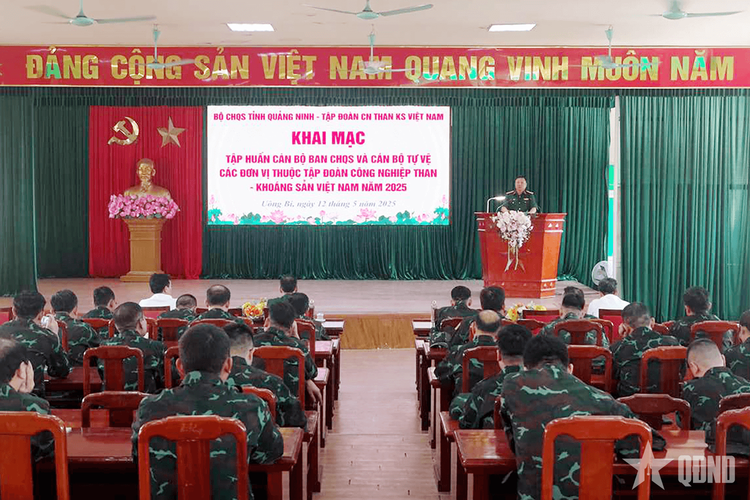 Nâng cao chất lượng cán bộ các đơn vị tự vệ ngành than trên địa bàn Quảng Ninh