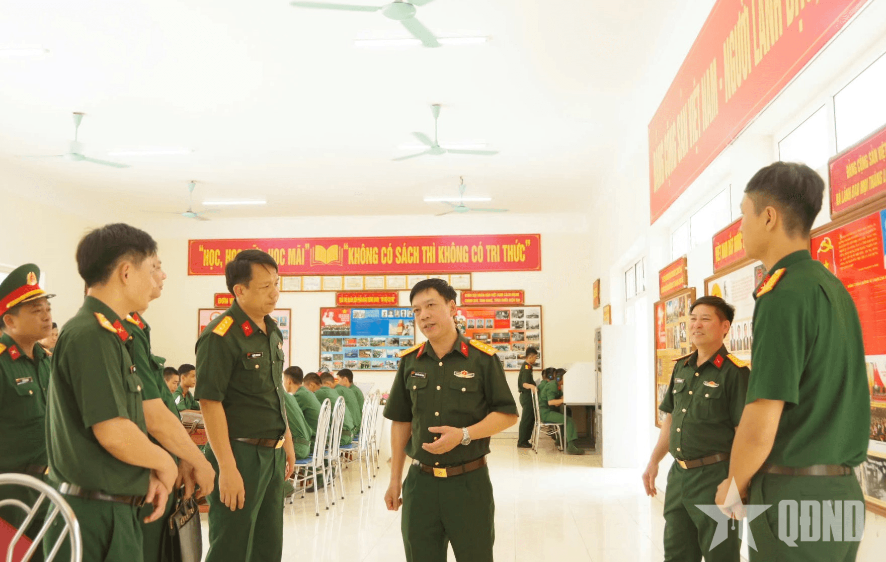 Kiểm tra công tác tuyên huấn tại Sư đoàn 312
