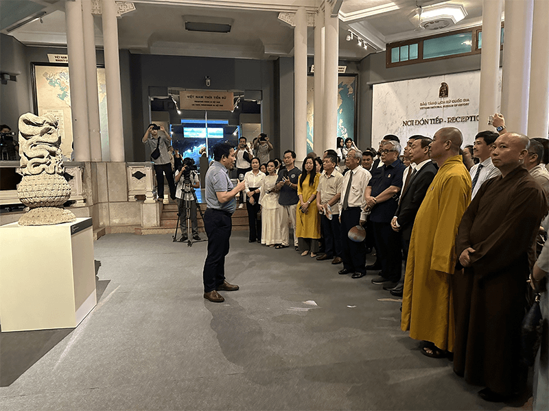 Trưng bày chuyên đề “Vũ khúc Thiền môn - Nghệ thuật Phật giáo thời Lý: Di sản và Công nghệ”