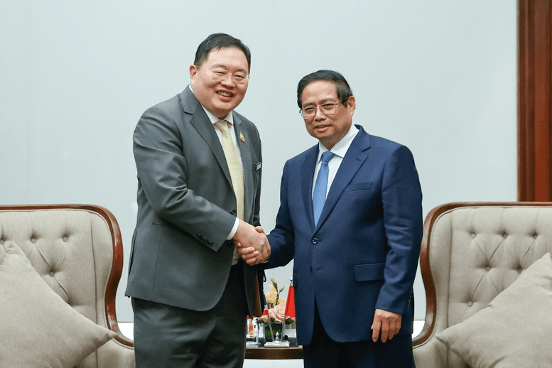 Thủ tướng Phạm Minh Chính tiếp lãnh đạo 7 tập đoàn hàng đầu của Thái Lan