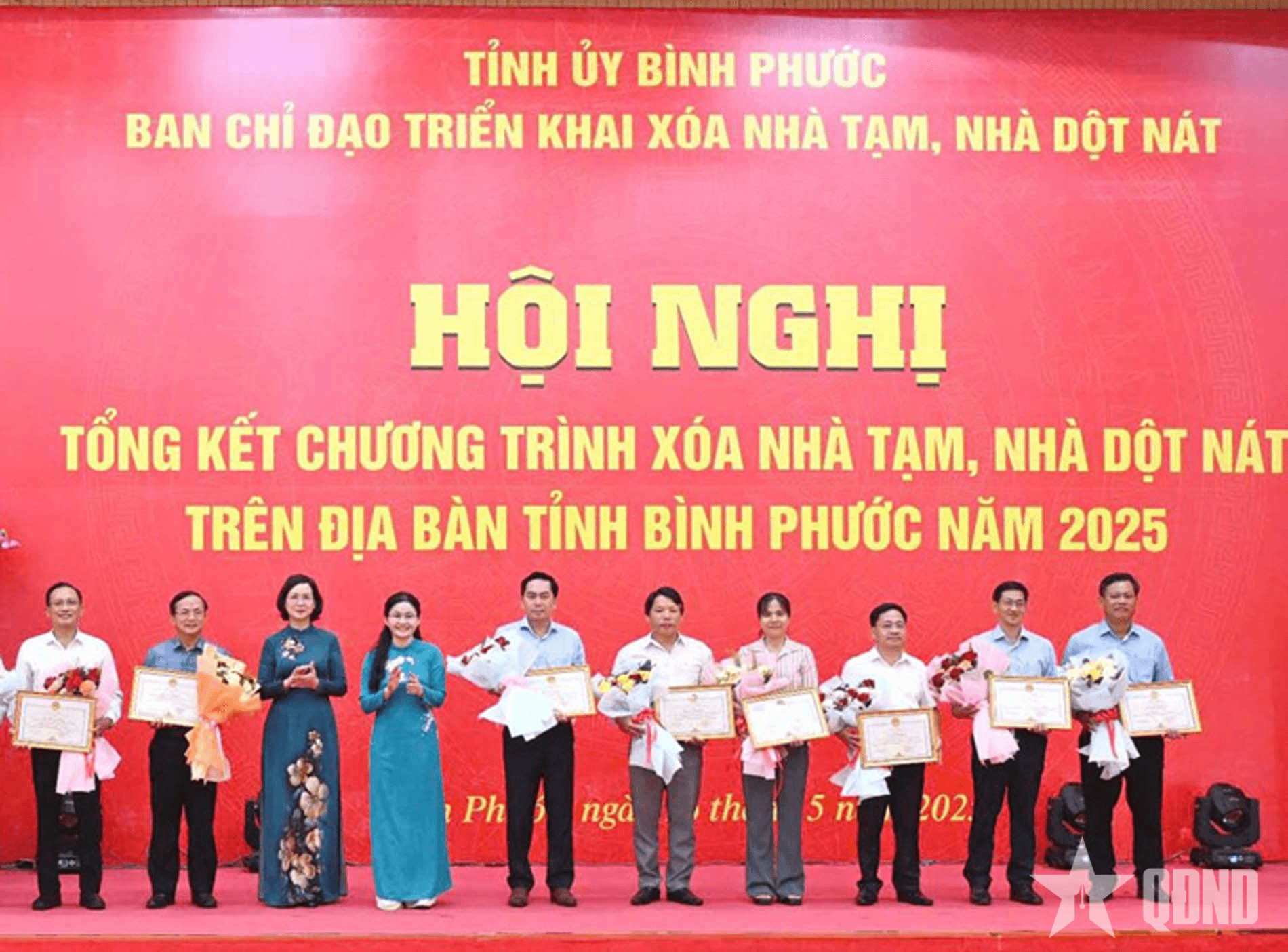 Bình Phước: Xây dựng, sửa chữa 765 căn nhà tặng người nghèo