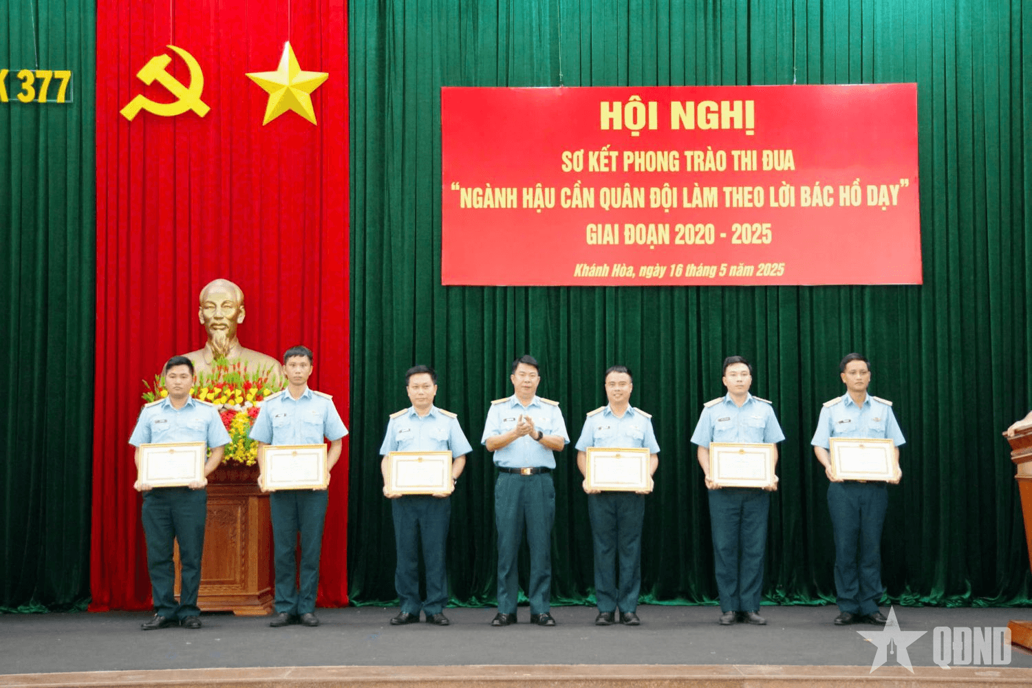 Ngành Hậu cần Sư đoàn 377 thi đua làm theo lời Bác