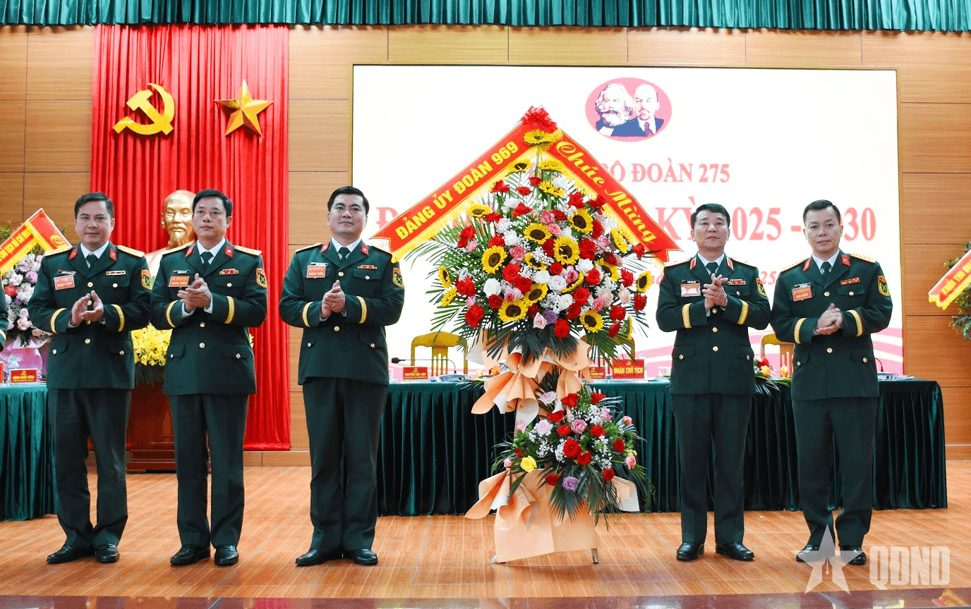 Đảng bộ Đoàn 275 lãnh đạo nâng cao chất lượng huấn luyện và thực hiện nghi lễ