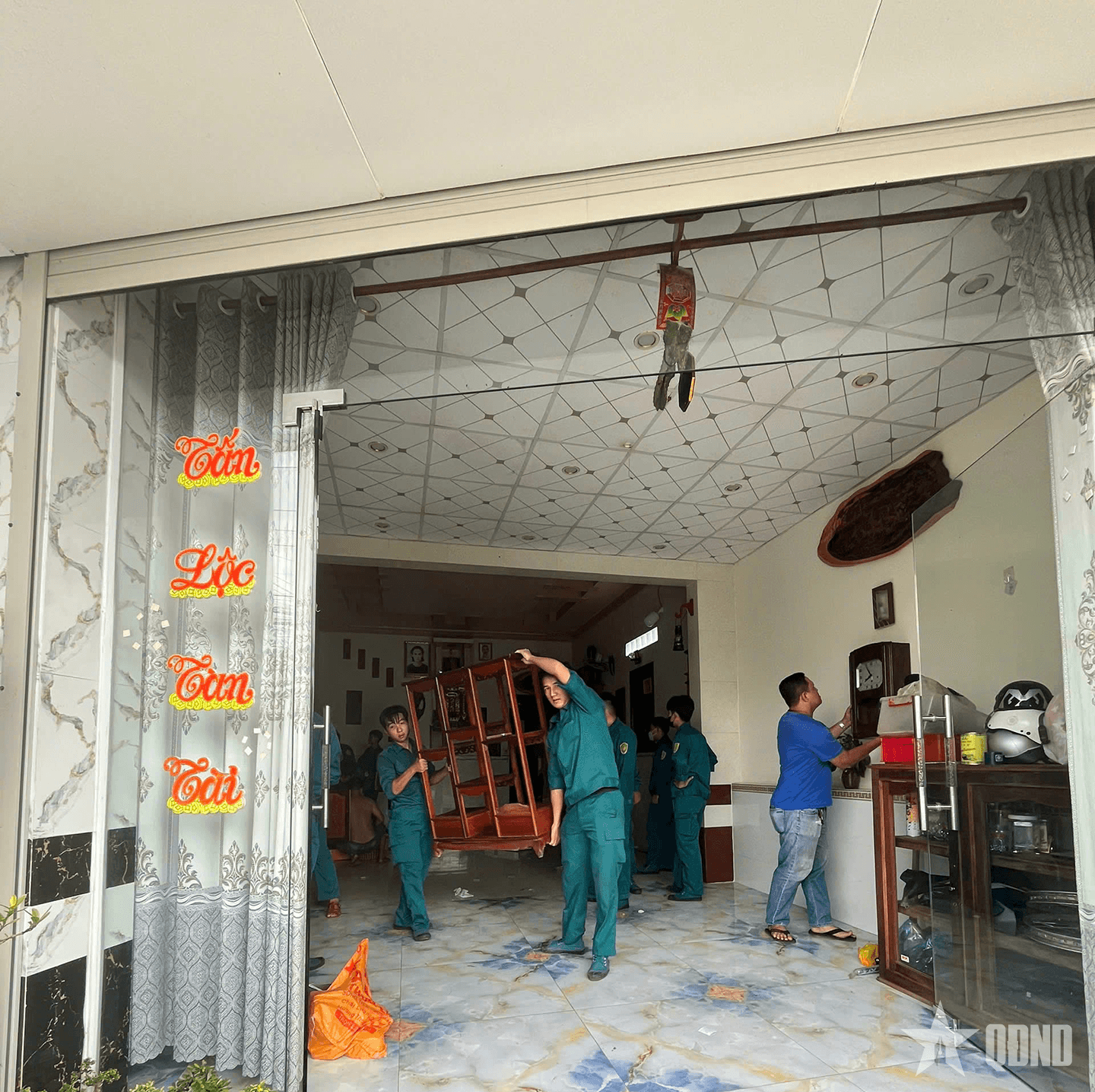 An Giang: Sạt lở bờ rạch Ông Chưởng trên địa bàn huyện Chợ Mới