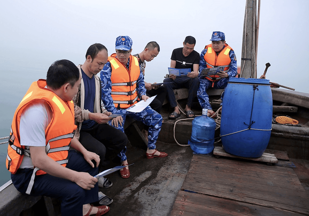 Cảnh sát biển tăng cường phối hợp với các địa phương trong thực hiện nhiệm vụ