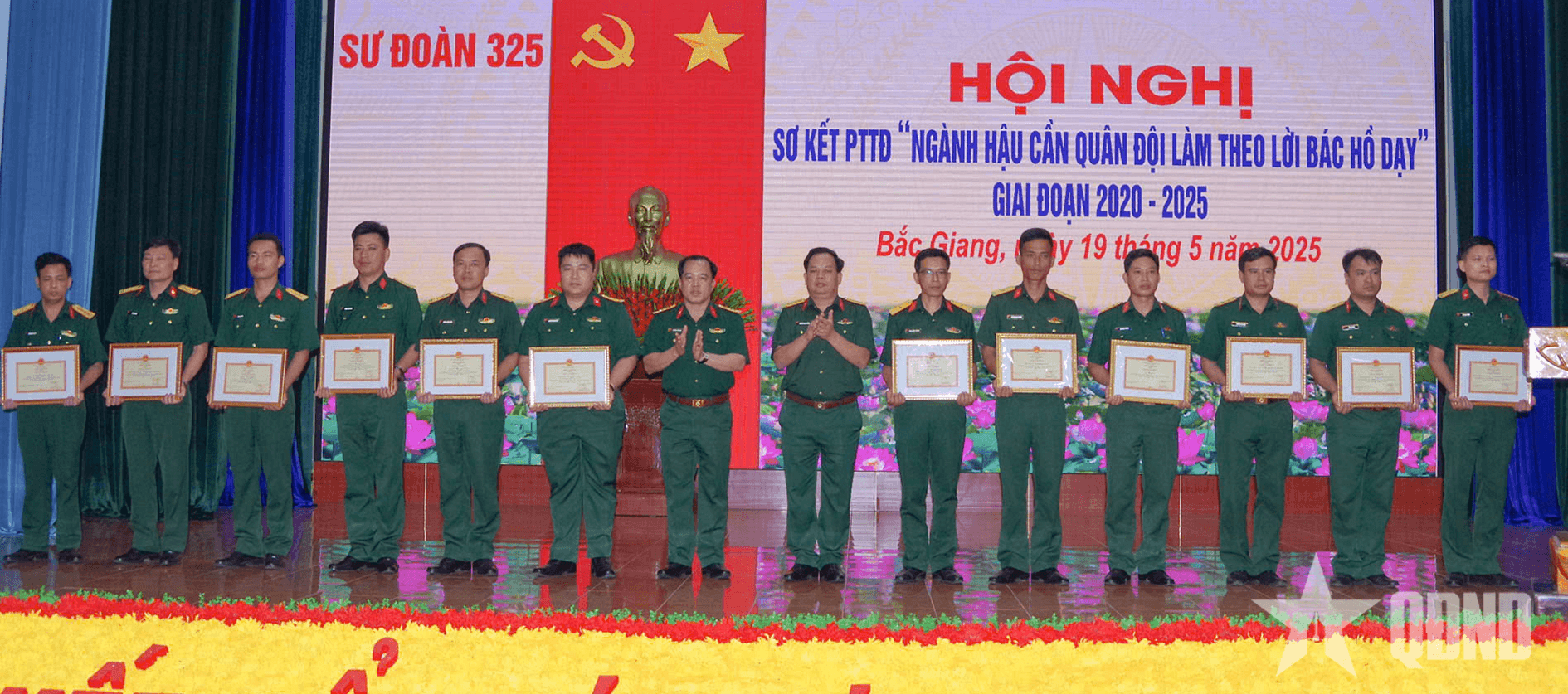 Đẩy mạnh Phong trào thi đua “Ngành Hậu cần Quân đội làm theo lời Bác Hồ dạy”