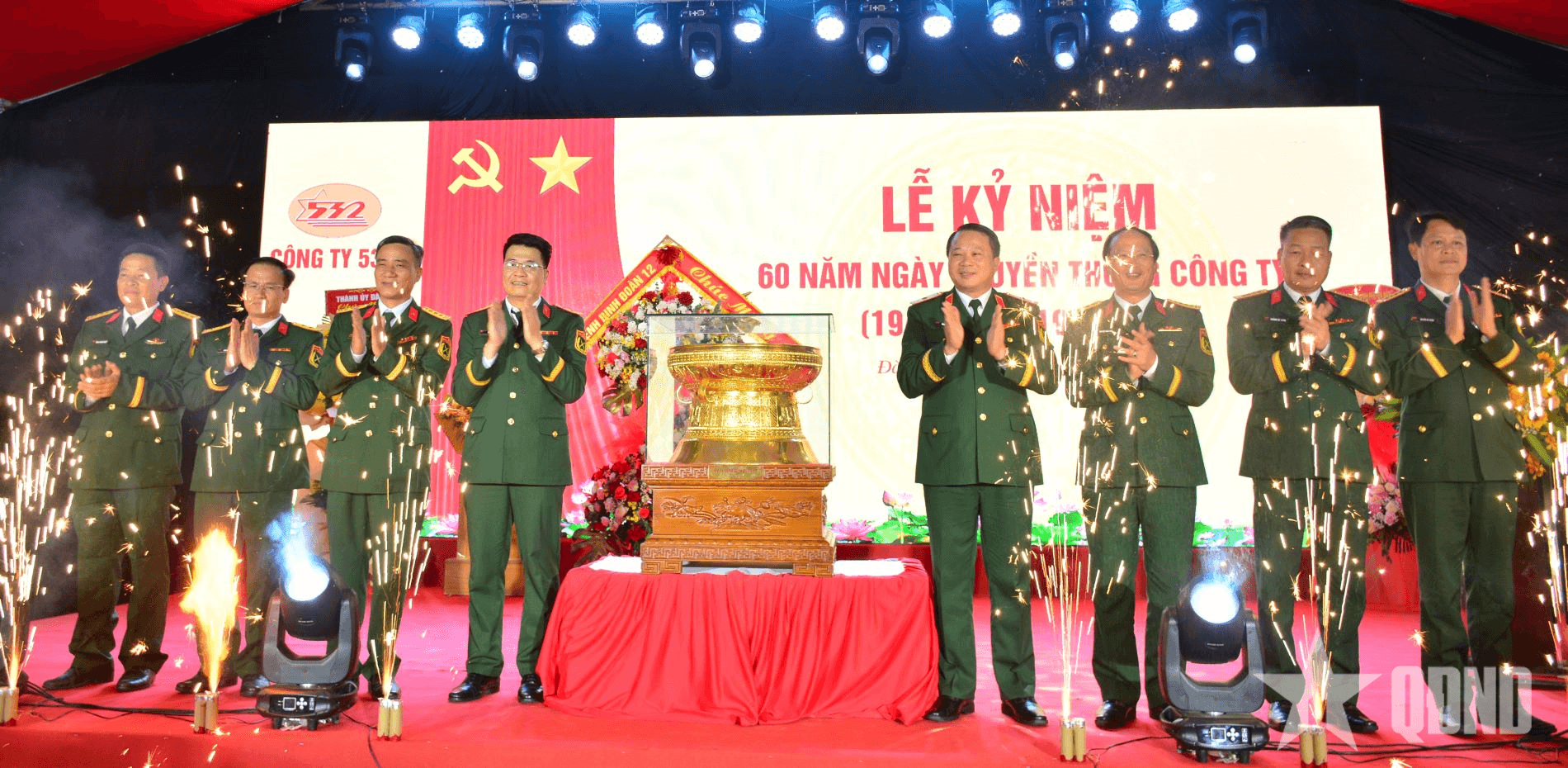 Công ty 532 (Binh đoàn 12) kỷ niệm 60 năm Ngày truyền thống