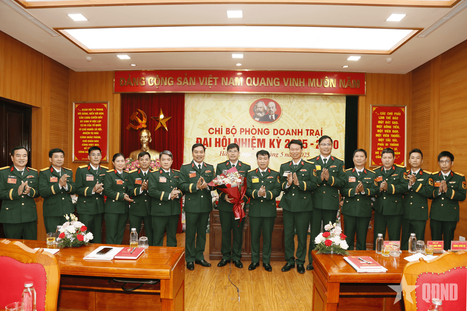 Chi bộ Phòng Doanh trại (Tổng cục Hậu cần-Kỹ thuật) tổ chức Đại hội nhiệm kỳ 2025-2030
