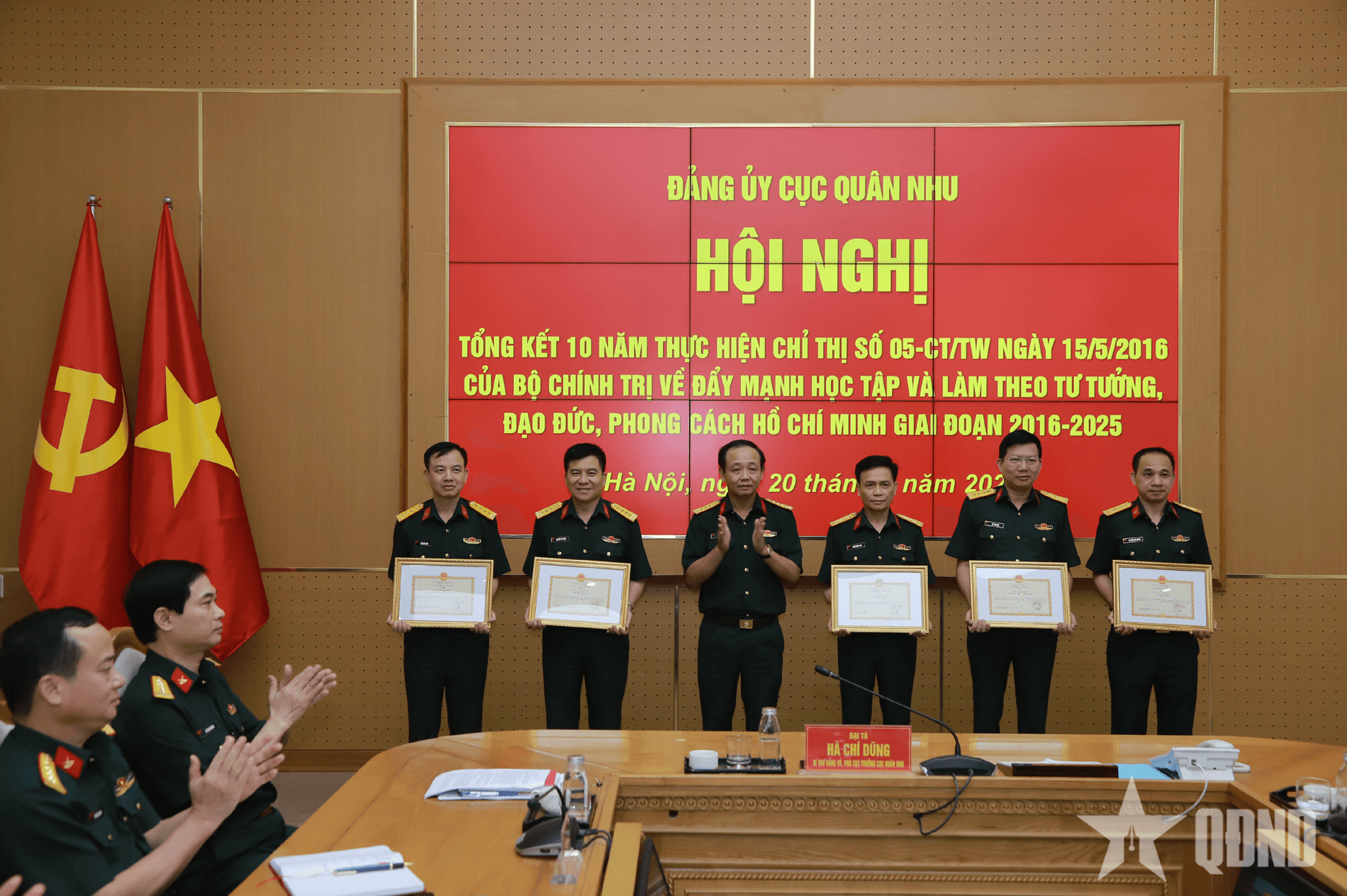Đảng ủy Cục Quân nhu tổng kết 10 năm thực hiện Chỉ thị 05 của Bộ Chính trị