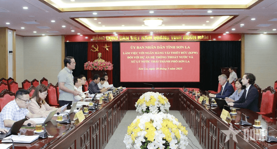 Ngân hàng Tái thiết Đức làm việc với UBND tỉnh Sơn La