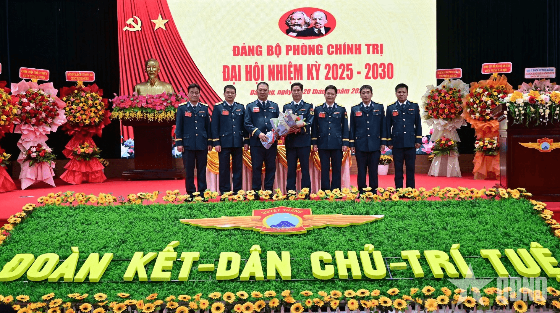 Đảng bộ Phòng Chính trị, Sư đoàn Không quân 372 tổ chức Đại hội nhiệm kỳ 2025-2030