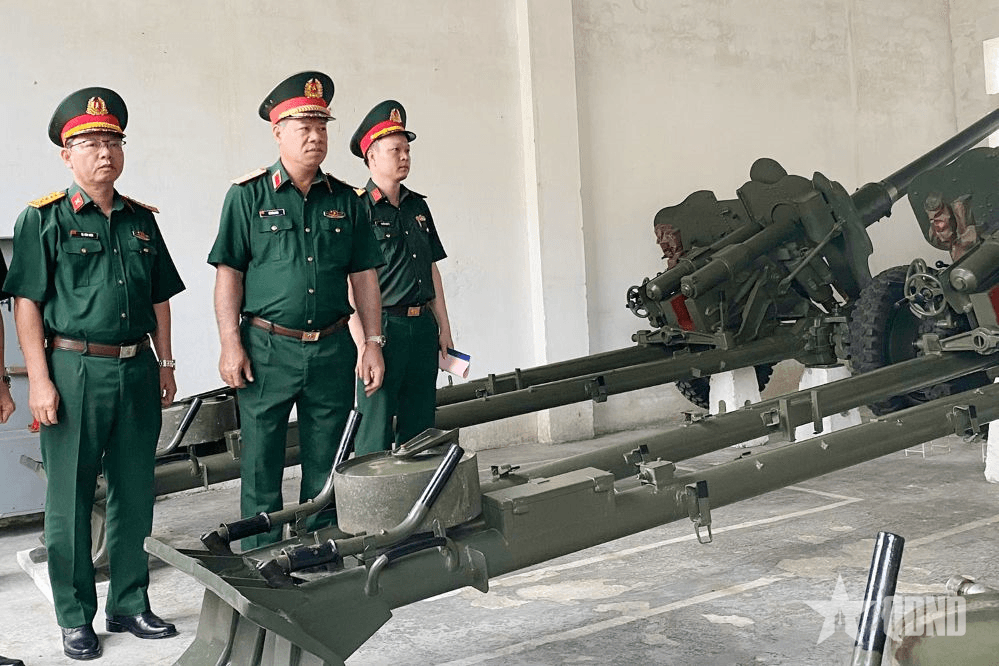 Quân khu 3 kiểm tra công tác hậu cần, kỹ thuật tại Bộ CHQS tỉnh Quảng Ninh