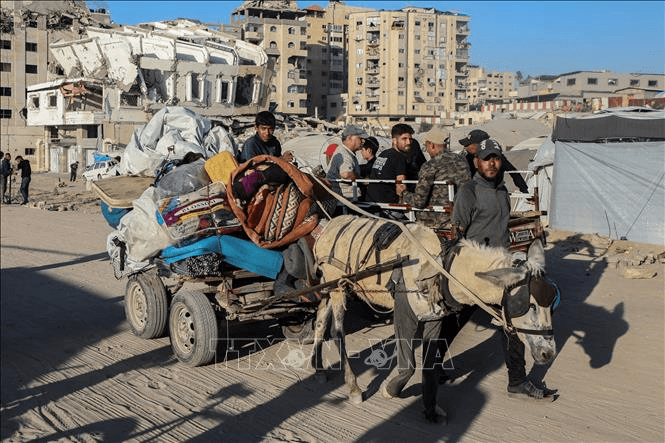 Israel phát cảnh báo sơ tán tại 14 khu vực ở Gaza