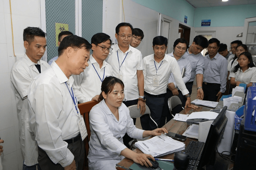 Bệnh viện Đa khoa huyện Hoài Đức triển khai bệnh án điện tử phục vụ khám chữa bệnh