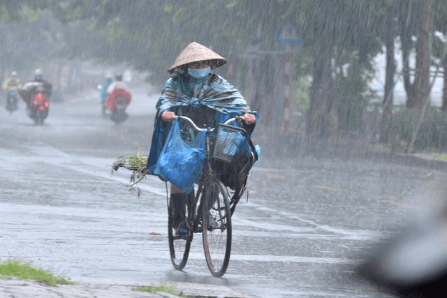 Thời tiết hôm nay (23-5): Nhiều khu vực mưa to và dông