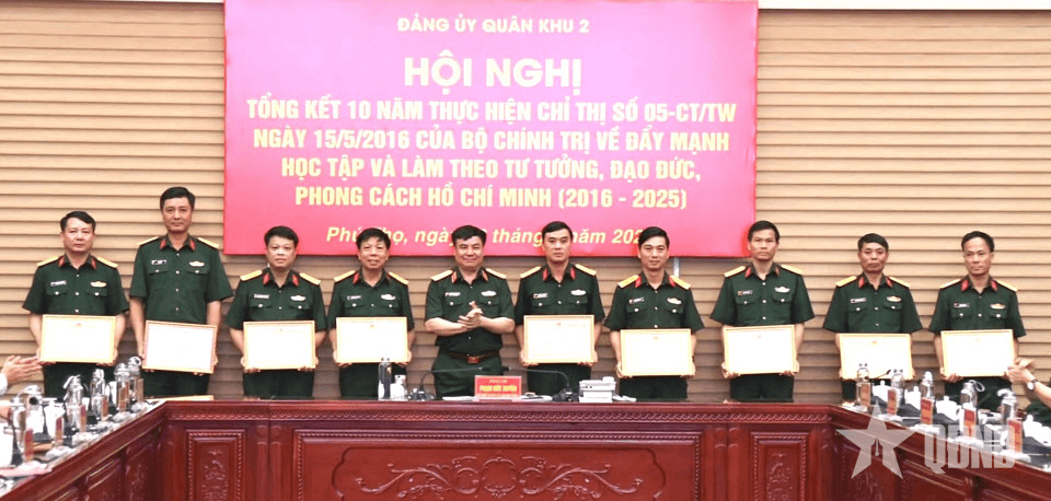 Đảng ủy Quân khu 2: Tổng kết 10 năm thực hiện Chỉ thị số 05