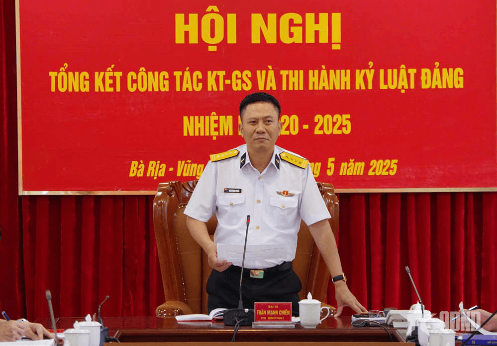 Đảng ủy Vùng 2 Hải quân tổng kết công tác kiểm tra, giám sát