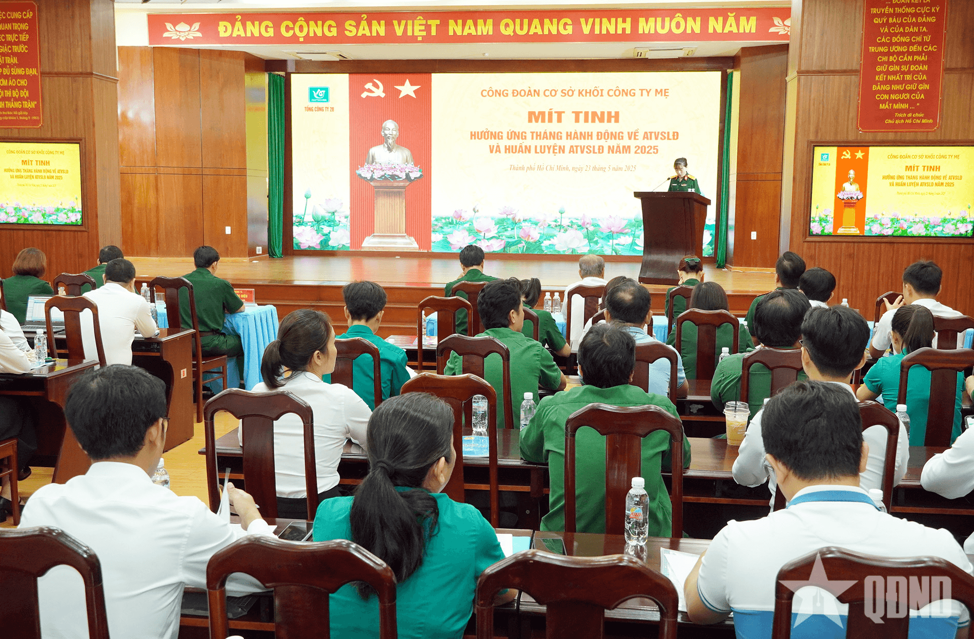 Tổng công ty 28, Tổng cục Hậu cần - Kỹ thuật: Nâng cao chất lượng an toàn vệ sinh lao động