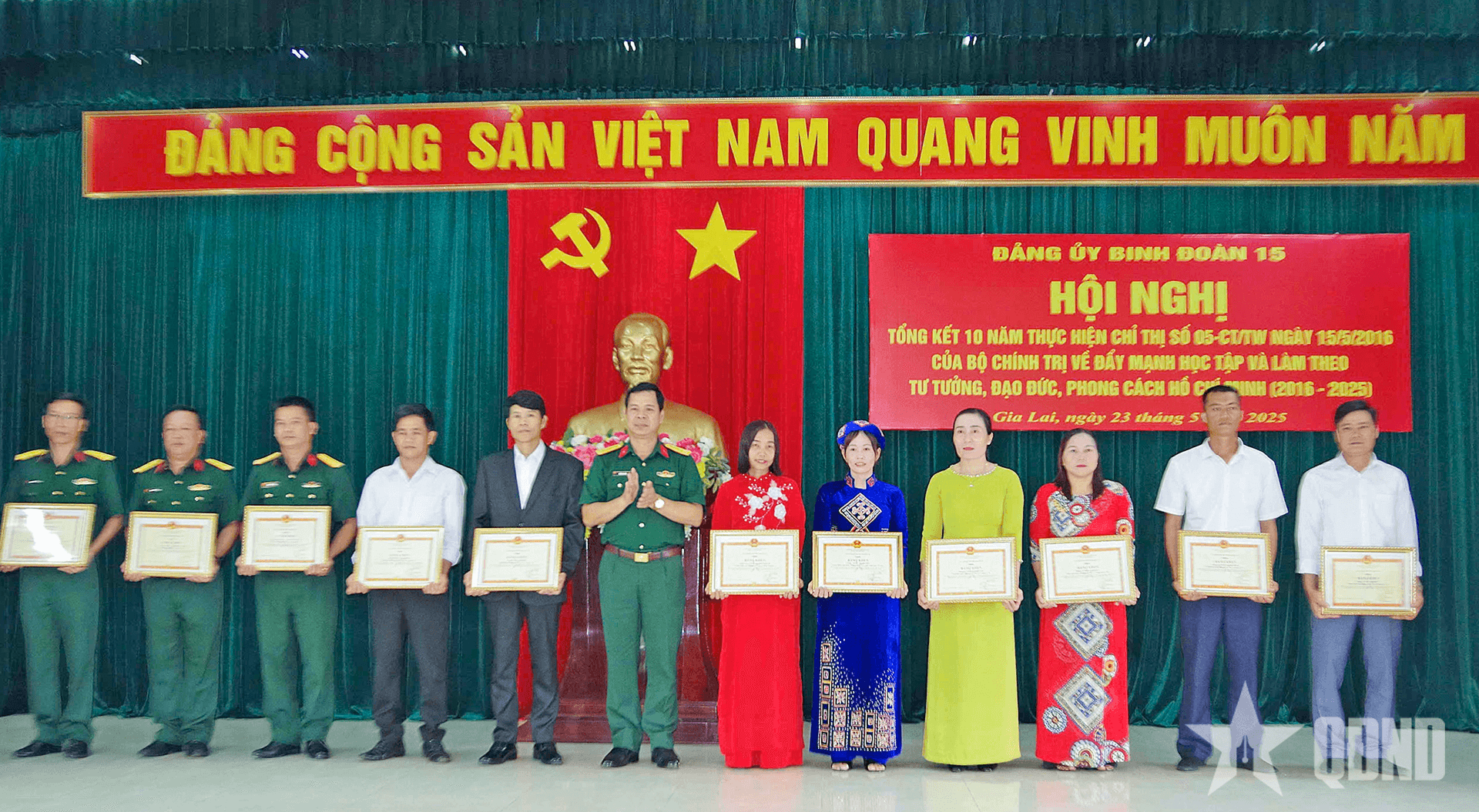 Binh đoàn 15 nhiều mô hình hay làm theo Bác