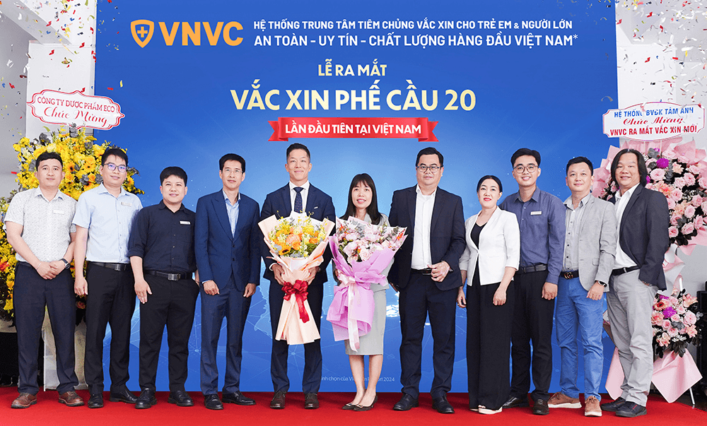 VNVC ra mắt và triển khai tiêm vaccine mới giúp phòng hiệu quả 20 chủng vi khuẩn phế cầu