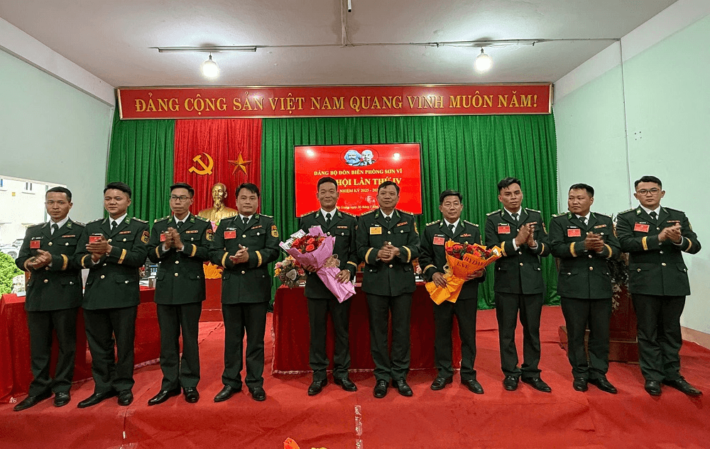 Đảng bộ Đồn Biên phòng Sơn Vĩ tổ chức thành công Đại hội lần thứ IV, nhiệm kỳ 2025 – 2030
