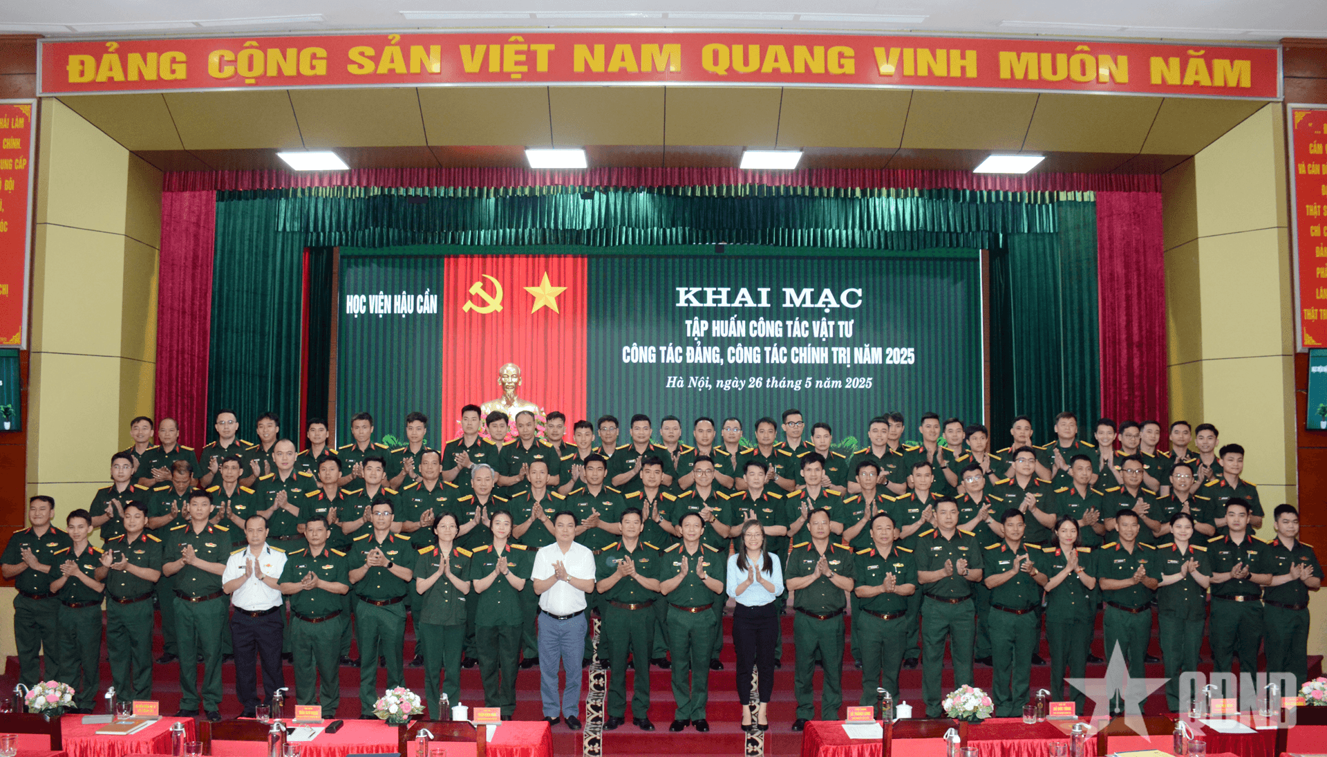 Học viện Hậu cần tập huấn công tác vật tư công tác Đảng, công tác chính trị năm 2025