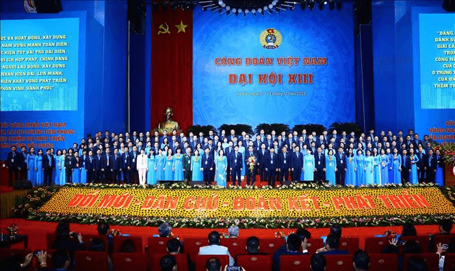 Khẳng định vai trò của Công đoàn Việt Nam ở cấp quốc gia và quốc tế