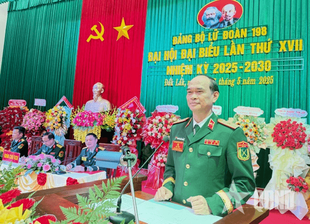 Đảng bộ Lữ đoàn Đặc công 198 tổ chức Đại hội lần thứ XVII